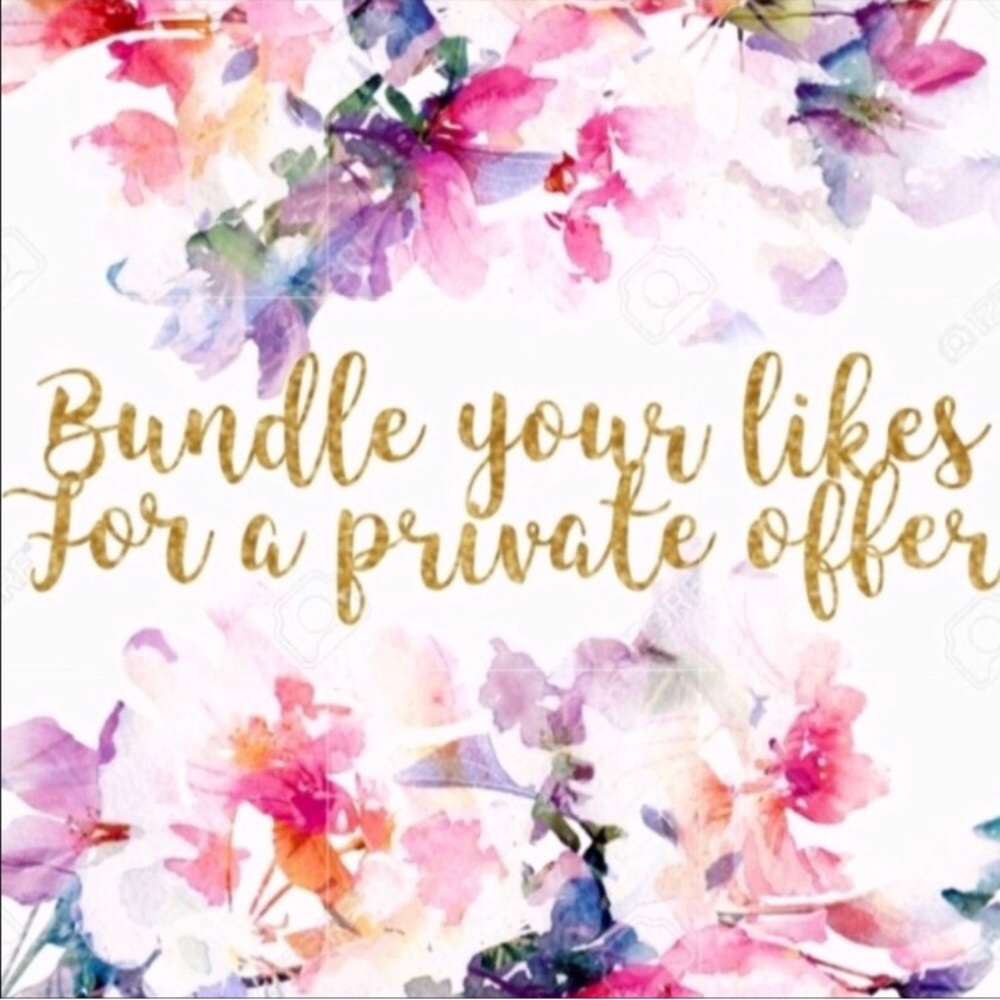 Bundle your likes to save more! ❤️